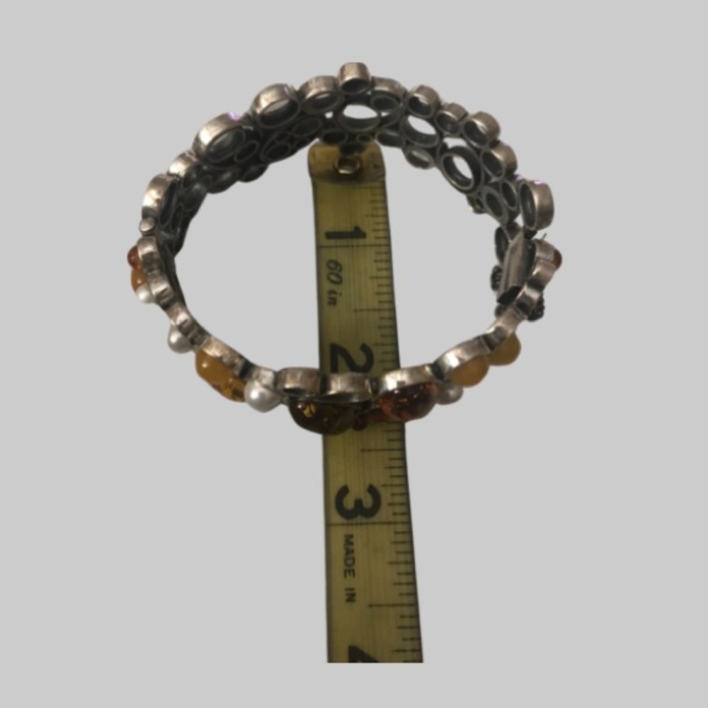 Brand Kruk Amber Multi Colors Bracelet - Picture 13 of 14
